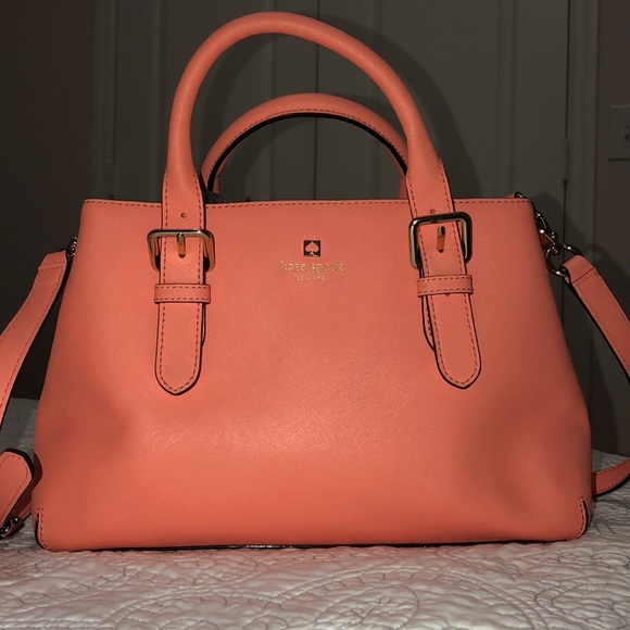 kate spade Handbags - KATE SPADE // Peach Bag w/ Crossbody Strap